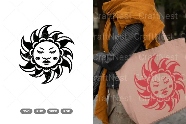Tribal Sun Clipart Bundle - CraftNest - Digital Crafting and Art