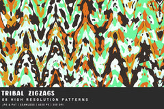 Tribal Zigzags - Exotic & Ethnic - CraftNest - Digital Crafting and Art