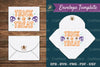 Trick Or Treat Envelope Template SVG Bundle