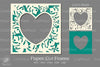 Tropical Frame 3D Shadow Box Paper Cut Bundle