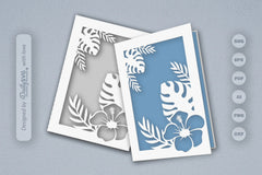 Tropical Floral SVG Bundle 4 - CraftNest - Digital Crafting and Art