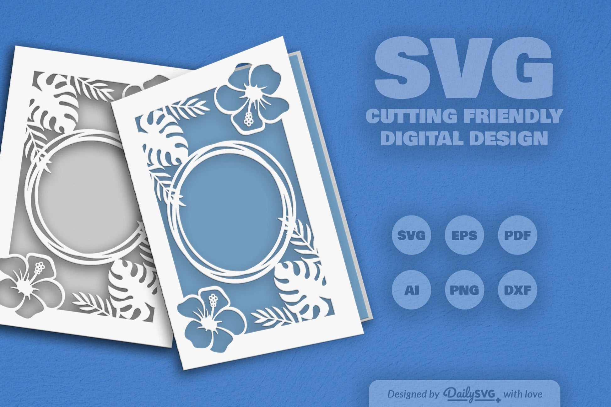 Tropical Floral SVG Bundle 2 - CraftNest - Digital Crafting and Art