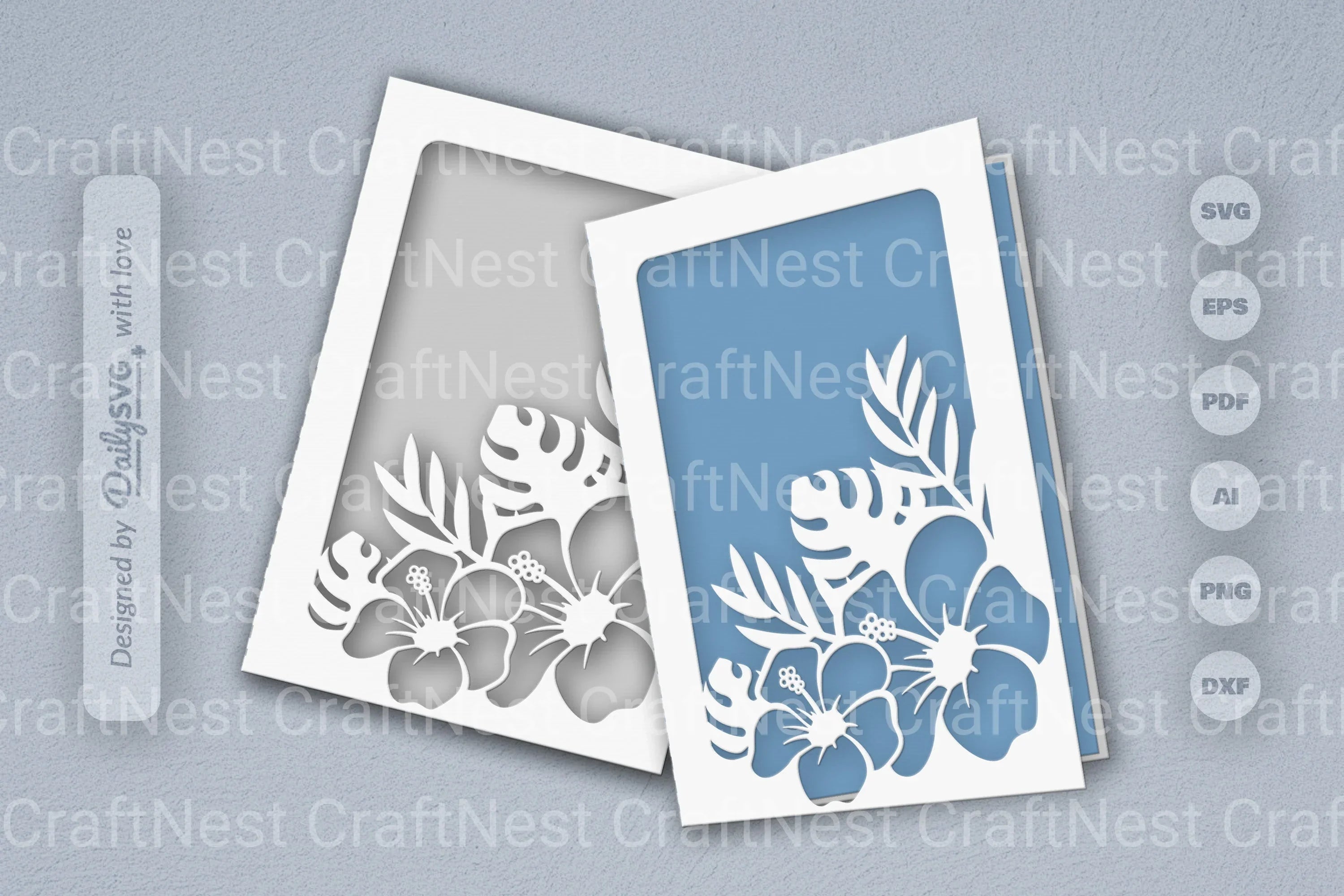 Tropical Floral SVG Bundle for Creative Designs