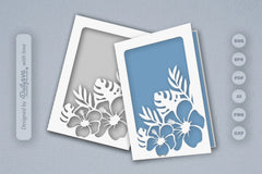 Tropical Floral SVG Bundle for Creative Designs - CraftNest - Digital Crafting and Art