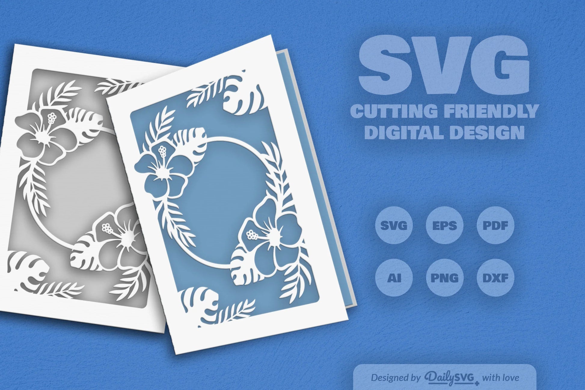 Tropical Floral SVG Bundle - CraftNest - Digital Crafting and Art