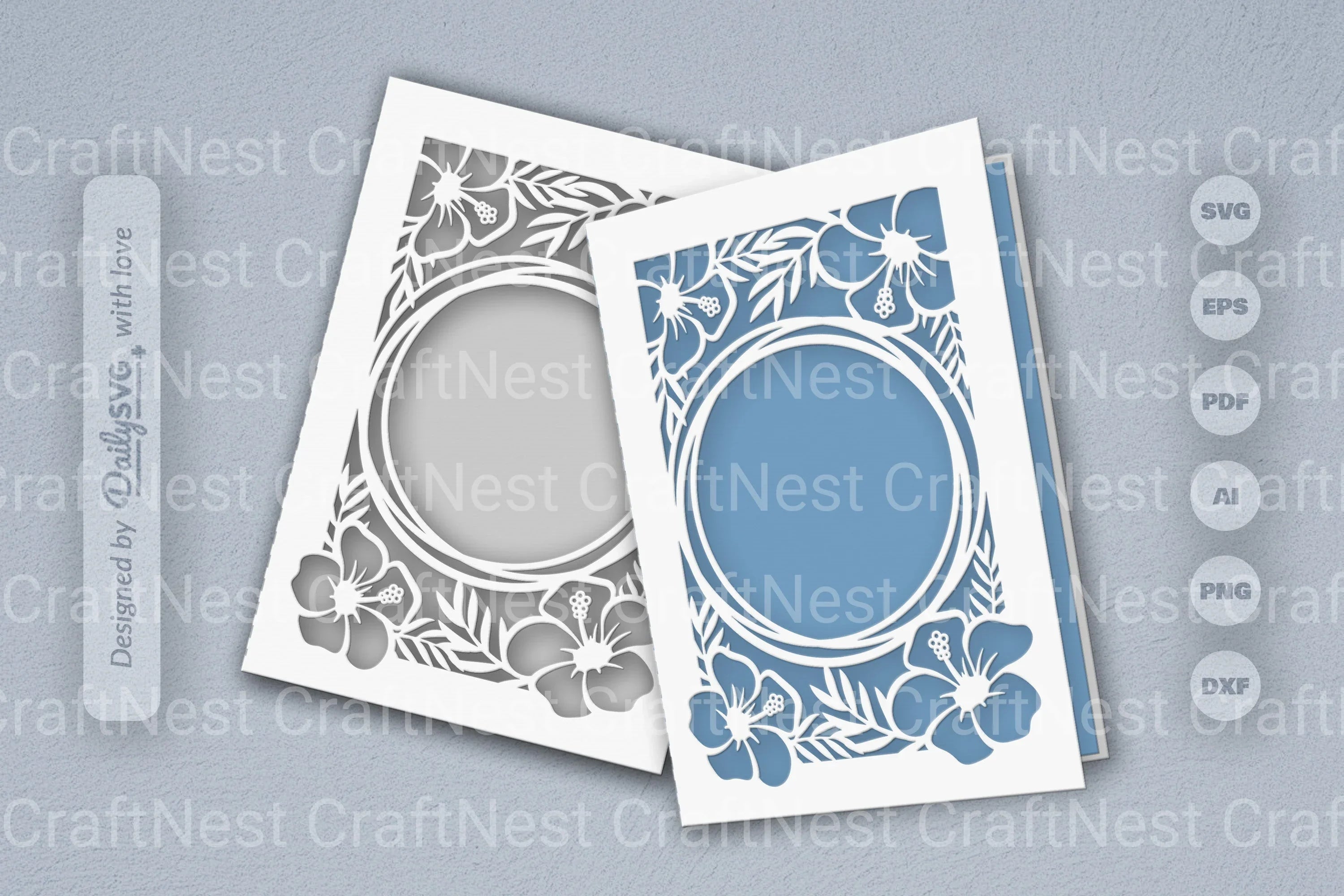 Tropical Floral SVG Bundle