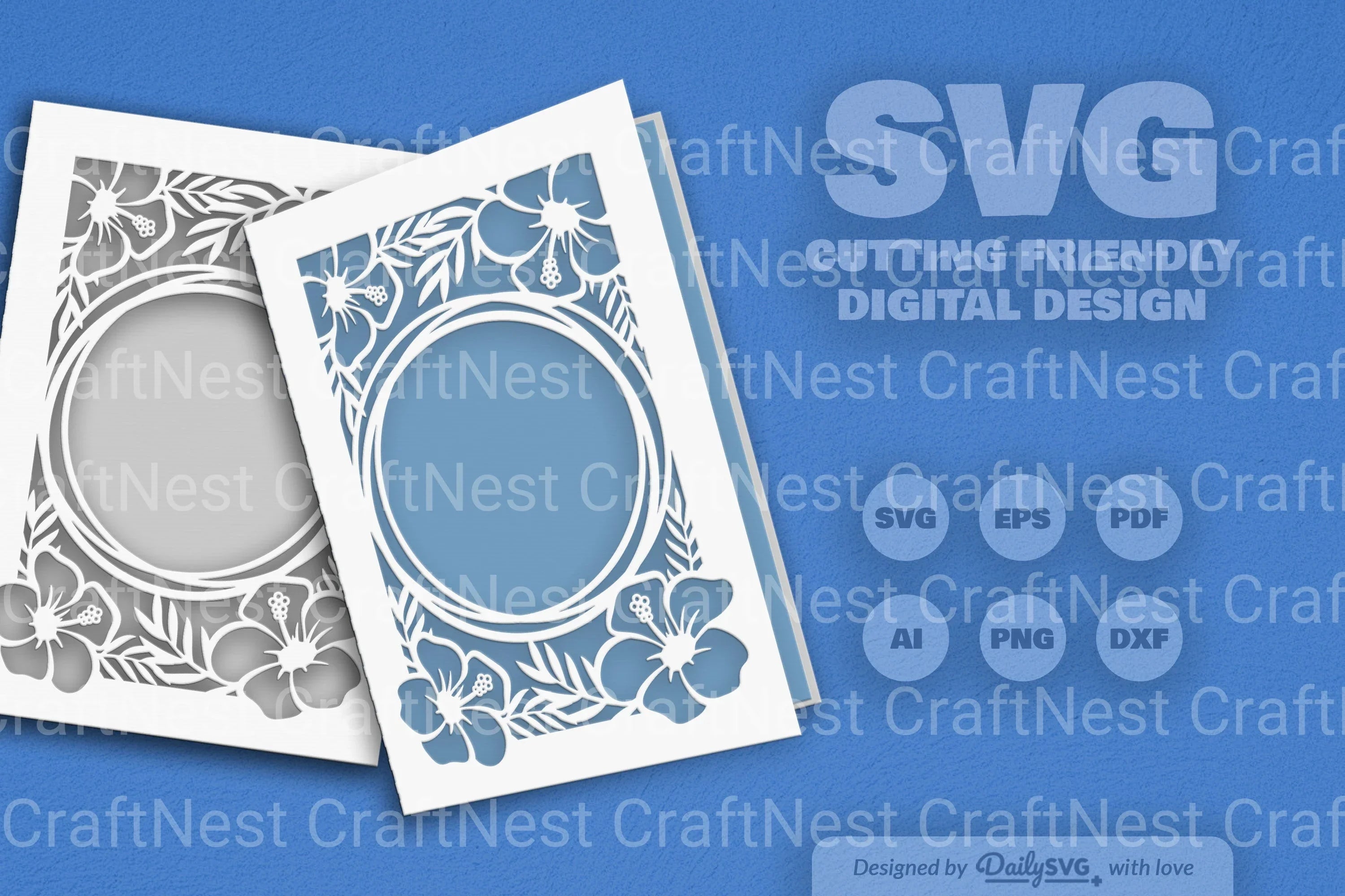 Tropical Floral SVG Bundle