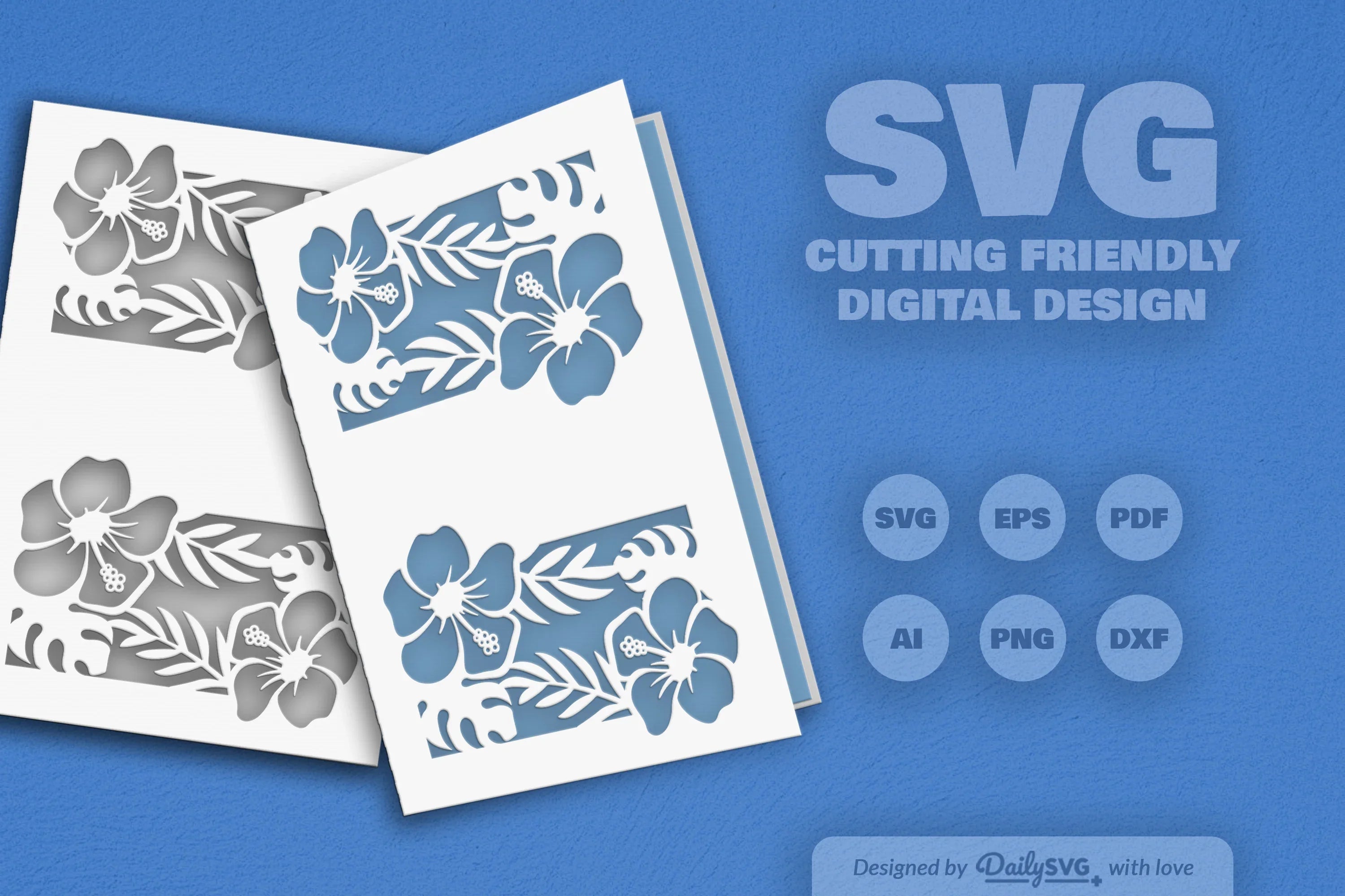 Tropical Floral SVG Bundle 5 - CraftNest - Digital Crafting and Art