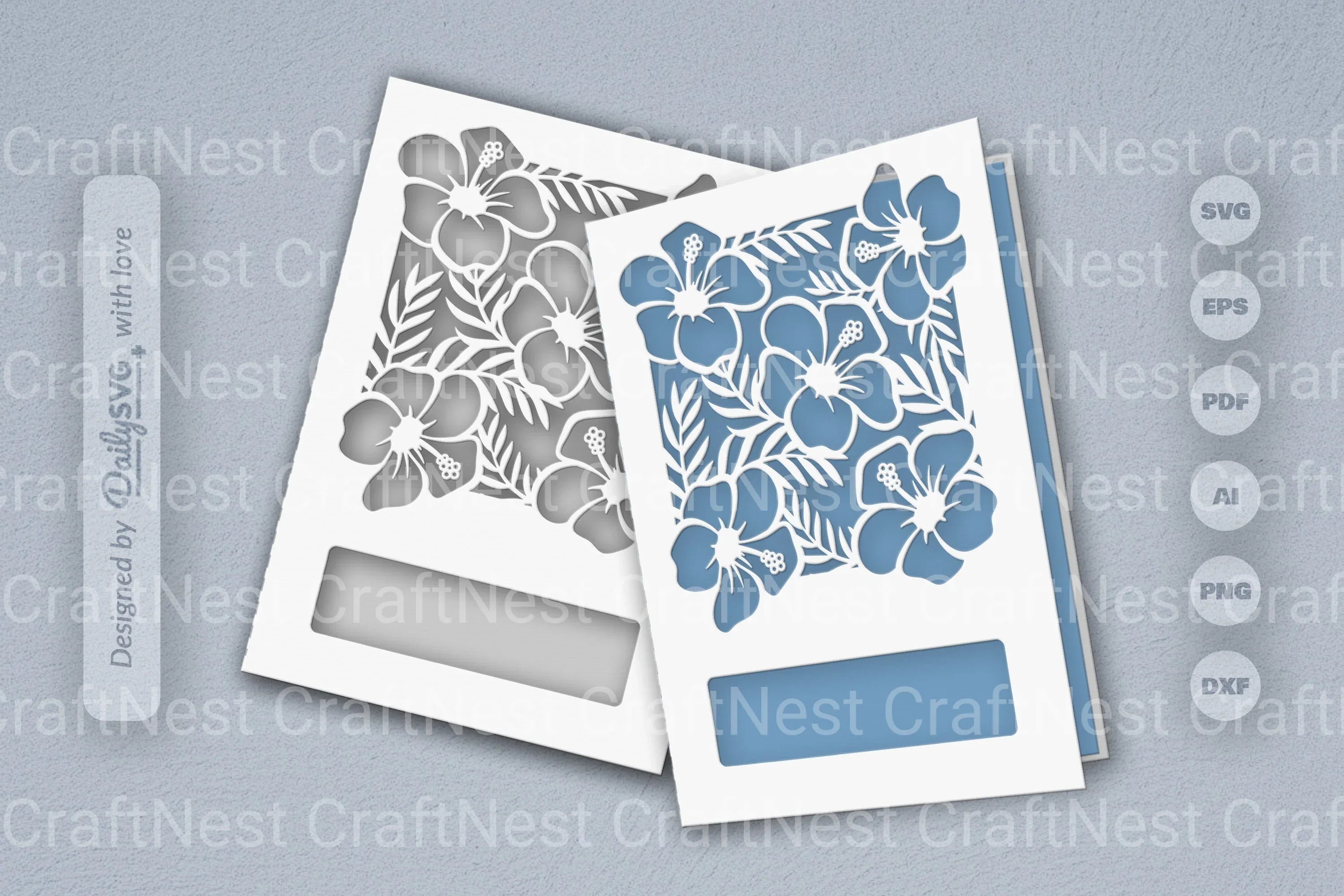 Tropical Floral SVG Bundle Collection