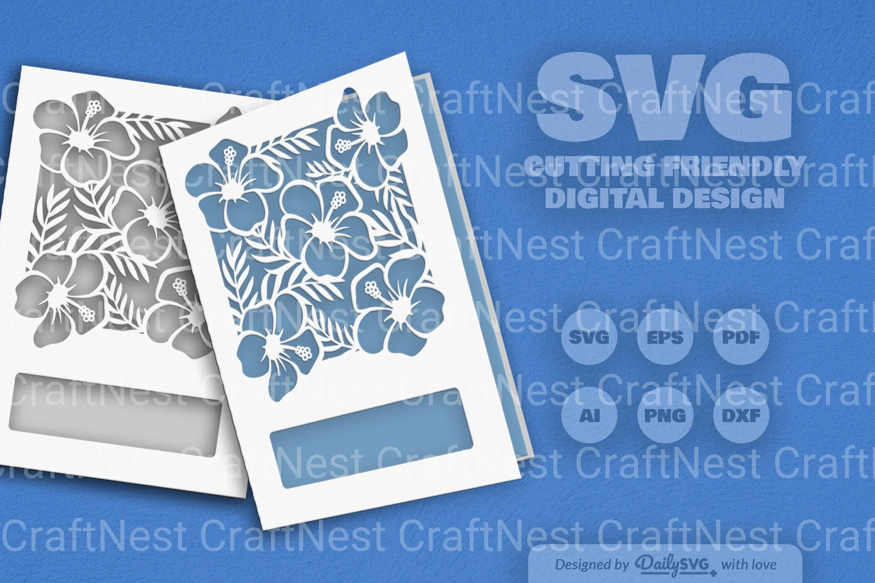 Tropical Floral SVG Bundle Collection