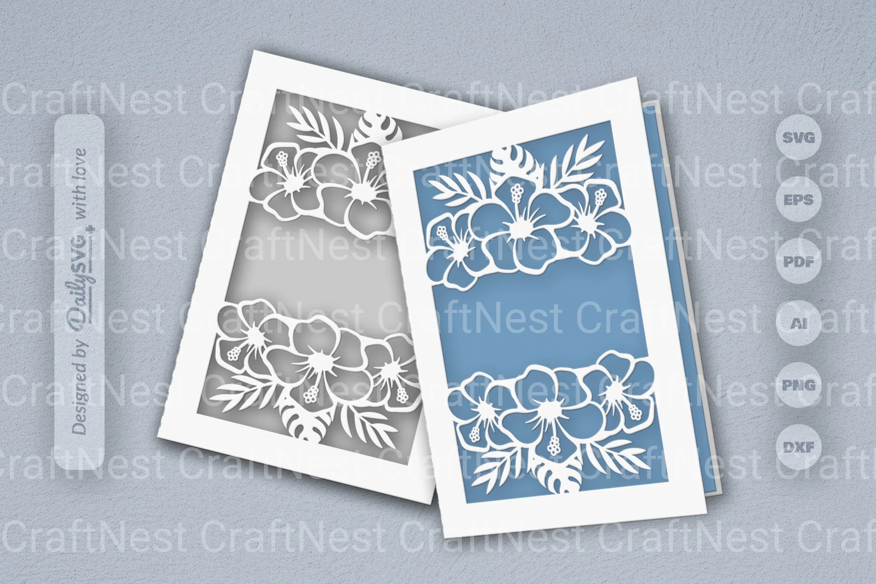 Tropical Floral SVG Bundle for Creative Designs