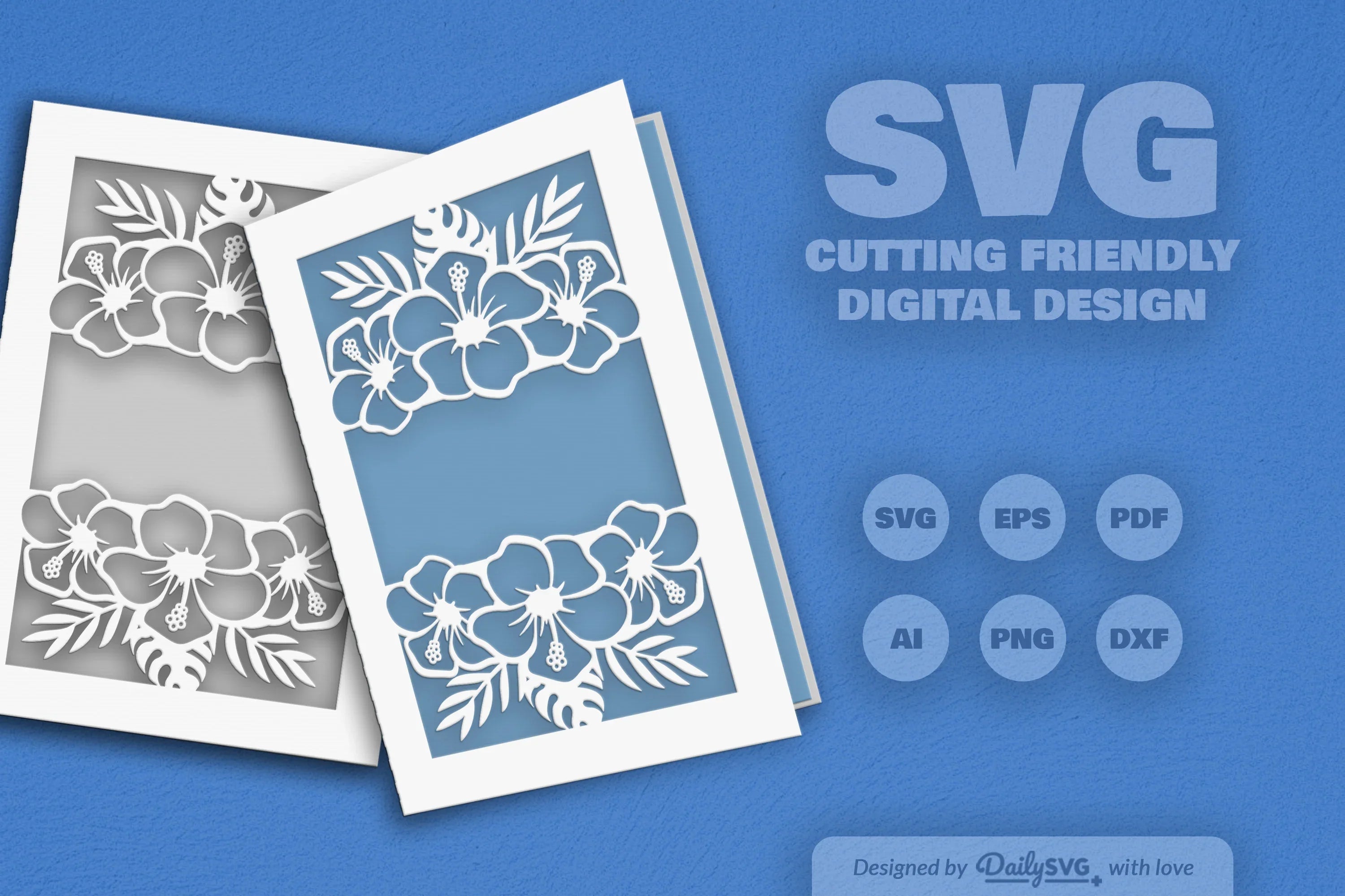 Tropical Floral SVG Bundle for Creative Designs 2 - CraftNest - Digital Crafting and Art
