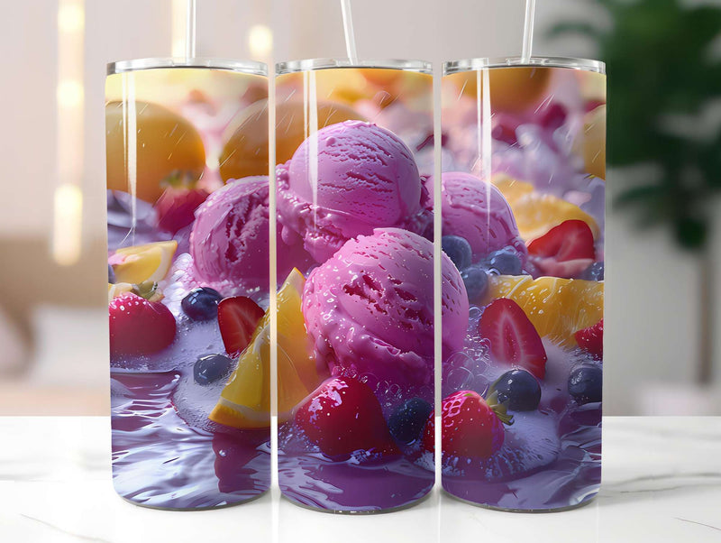 Tropical Fruit 4 Tumbler Wrap - CraftNest - Digital Crafting and Art