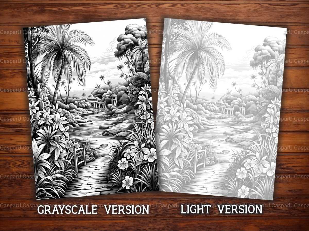 Tropical Spring Coloring Books - CraftNest