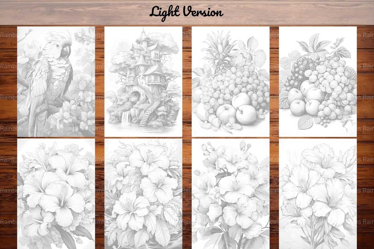 Tropical Spring Coloring Books - CraftNest