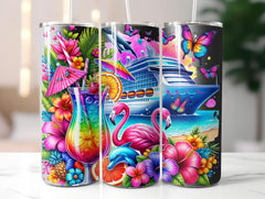Cruise Tumbler Wrap - CraftNest - Digital Crafting and Art
