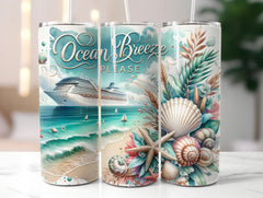 Cruise Tumbler Wrap - CraftNest - Digital Crafting and Art