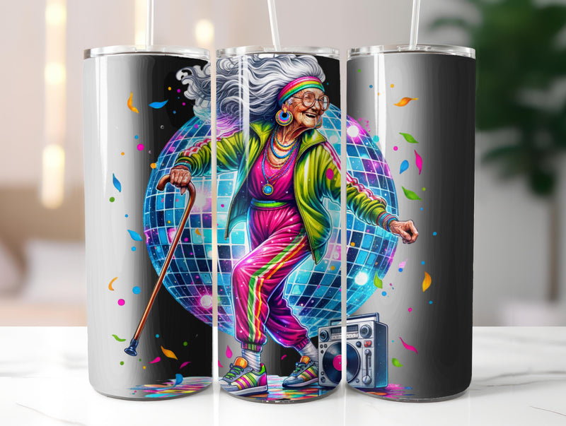 Funny Old Ladies Tumbler Wrap - CraftNest - Digital Crafting and Art