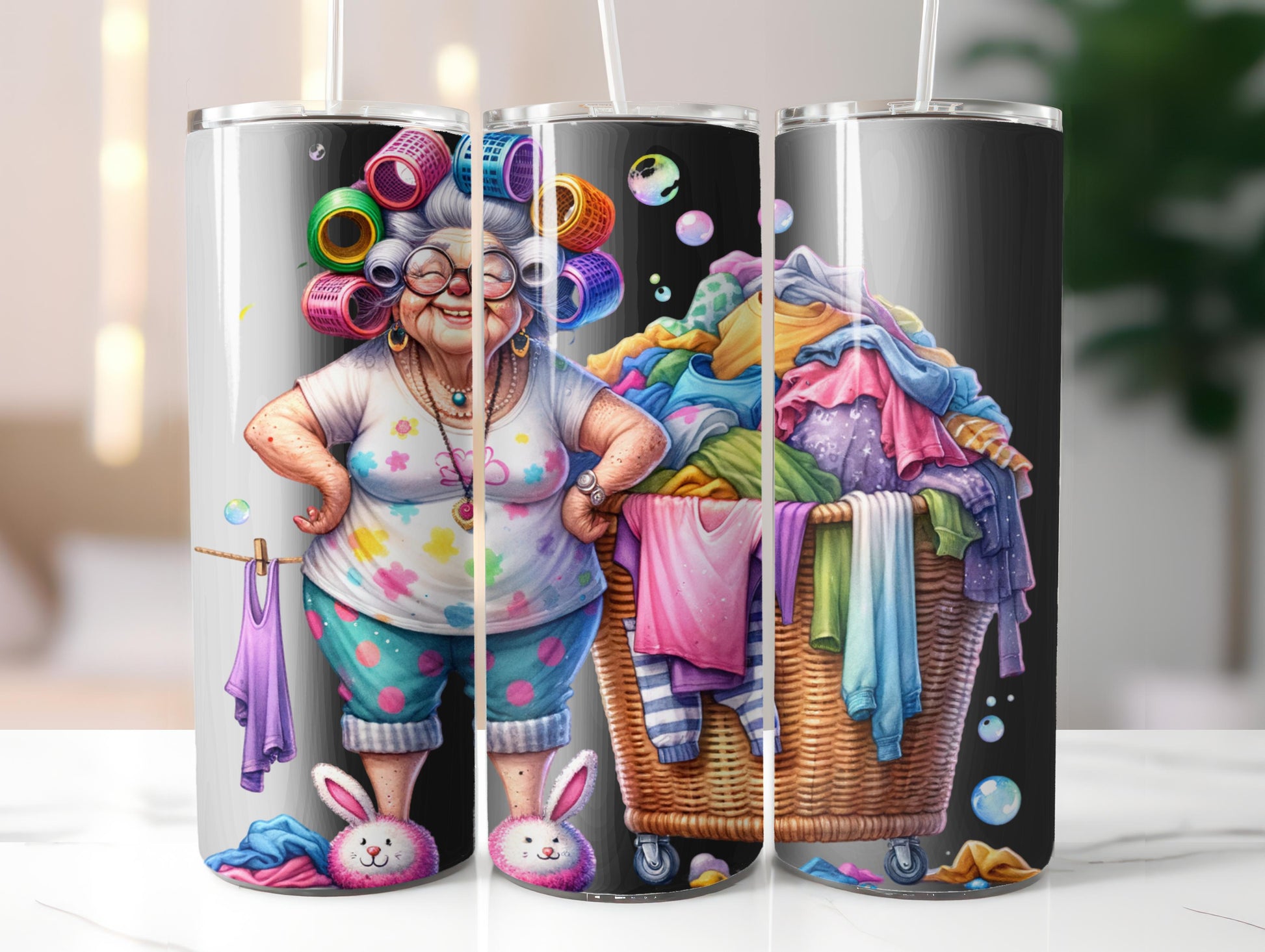 Funny Old Ladies Tumbler Wrap - CraftNest - Digital Crafting and Art