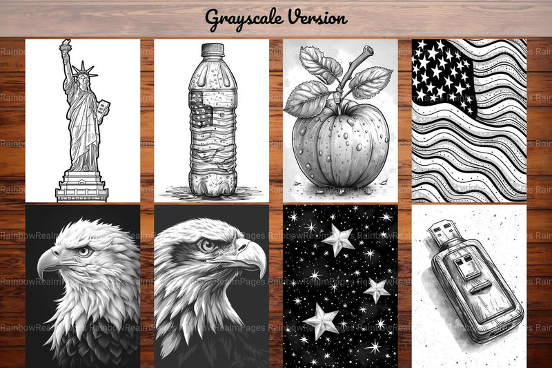 USA Back To School Coloring Books - CraftNest - Digital Crafting and Art