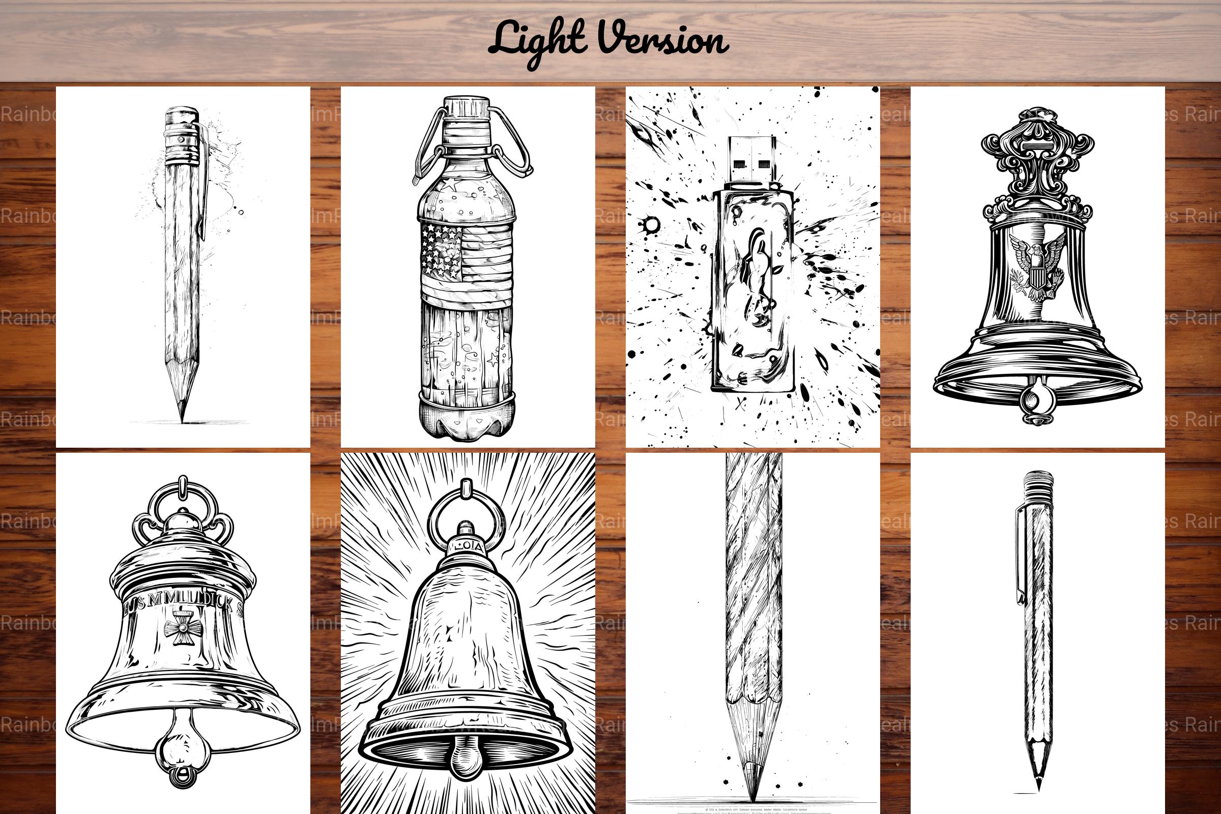 USA Back To School Coloring Books - CraftNest - Digital Crafting and Art
