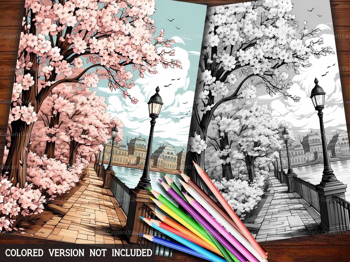 USA in Spring Coloring Books - CraftNest
