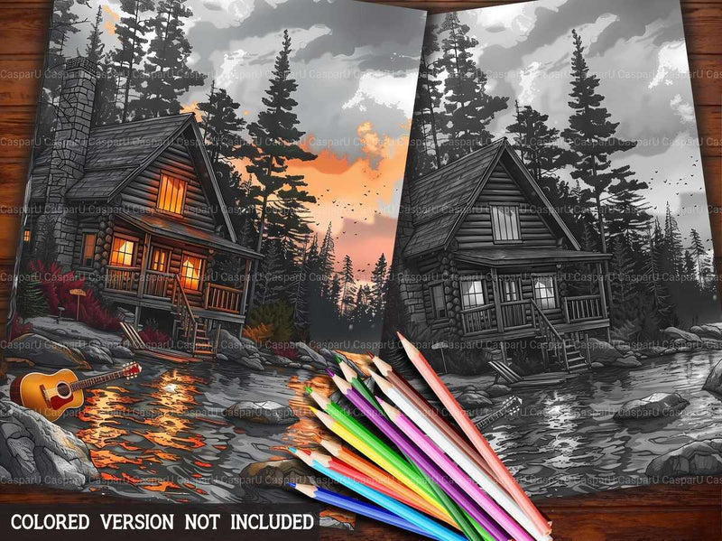 USA In Summer Coloring Books - CraftNest - Digital Crafting and Art