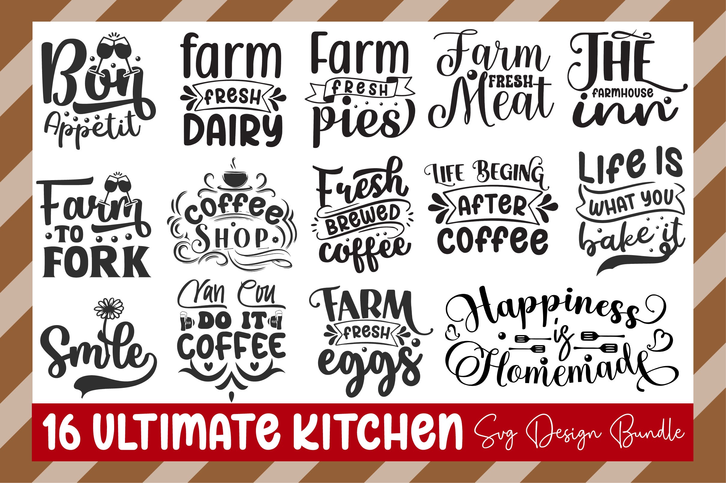 Ultimate Kitchen SVG Bundle