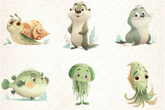 Under the Sea Clipart Bundle - CraftNest - Digital Crafting and Art