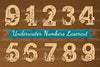 Underwater Numbers Clipart Bundle