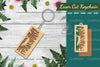 Underwater Scene Laser Cut Keychain Design Bundle