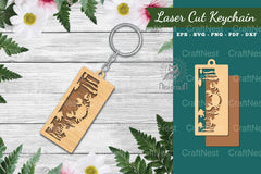 Underwater Scene Laser Cut Keychain Clipart Bundle - CraftNest - Digital Crafting and Art
