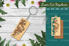 Underwater Scene Laser Cut Keychain Design Bundle