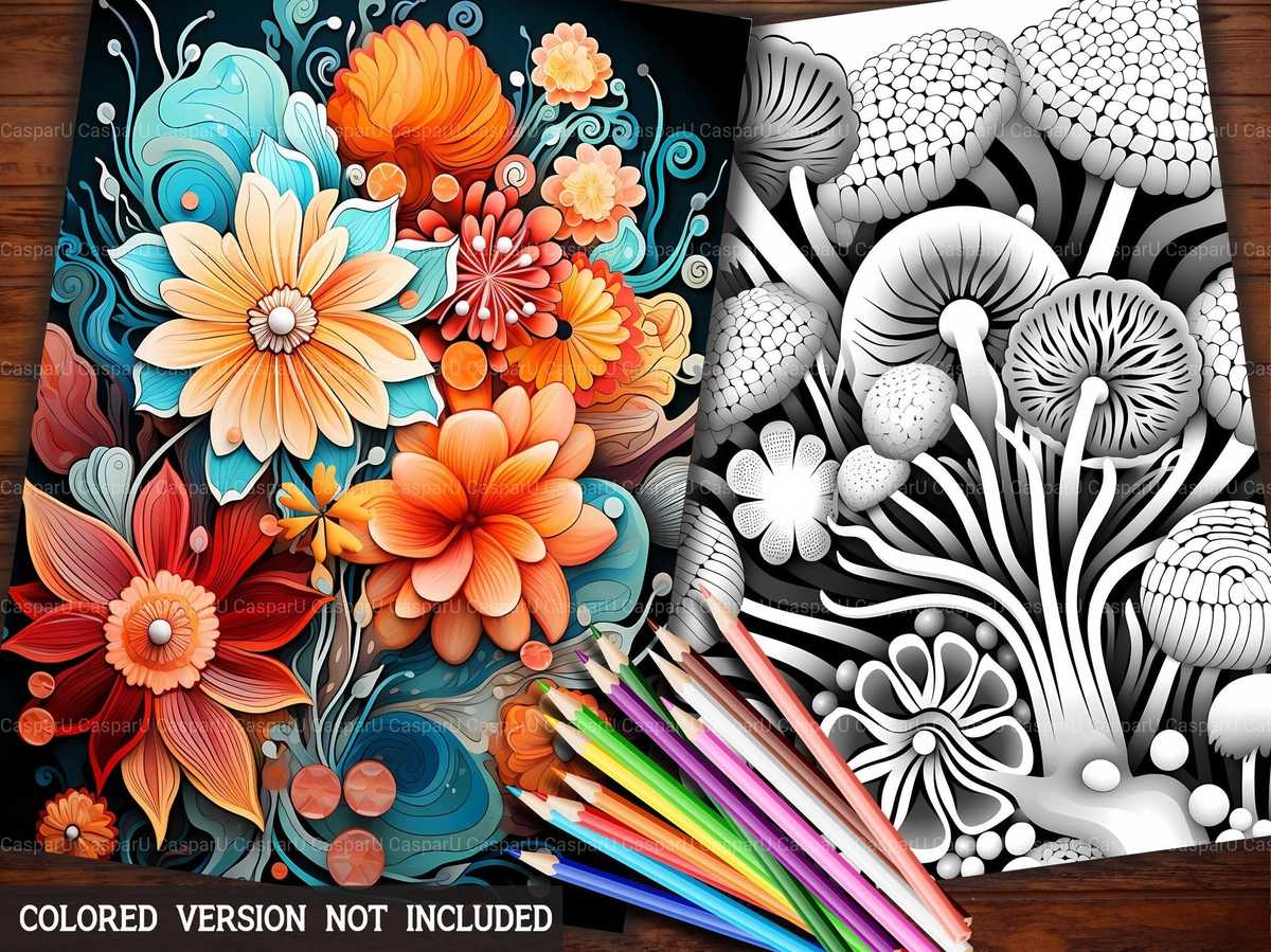 Underwater Mandala Coloring Books - CraftNest
