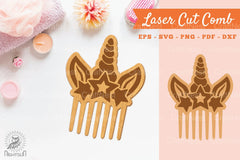 Unicorn Laser Cut Comb SVG Bundle - CraftNest - Digital Crafting and Art