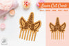 Unicorn Laser Cut Comb SVG Bundle