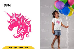 Unicorn Logo SVG Bundle - CraftNest - Digital Crafting and Art