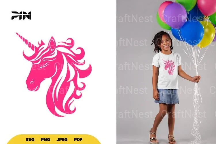 Unicorn Logo SVG Bundle - CraftNest - Digital Crafting and Art