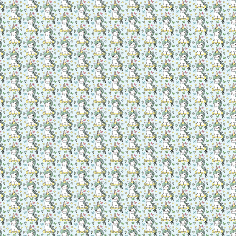 Unicorn Seamless Digital Paper - CraftNest - Digital Crafting and Art