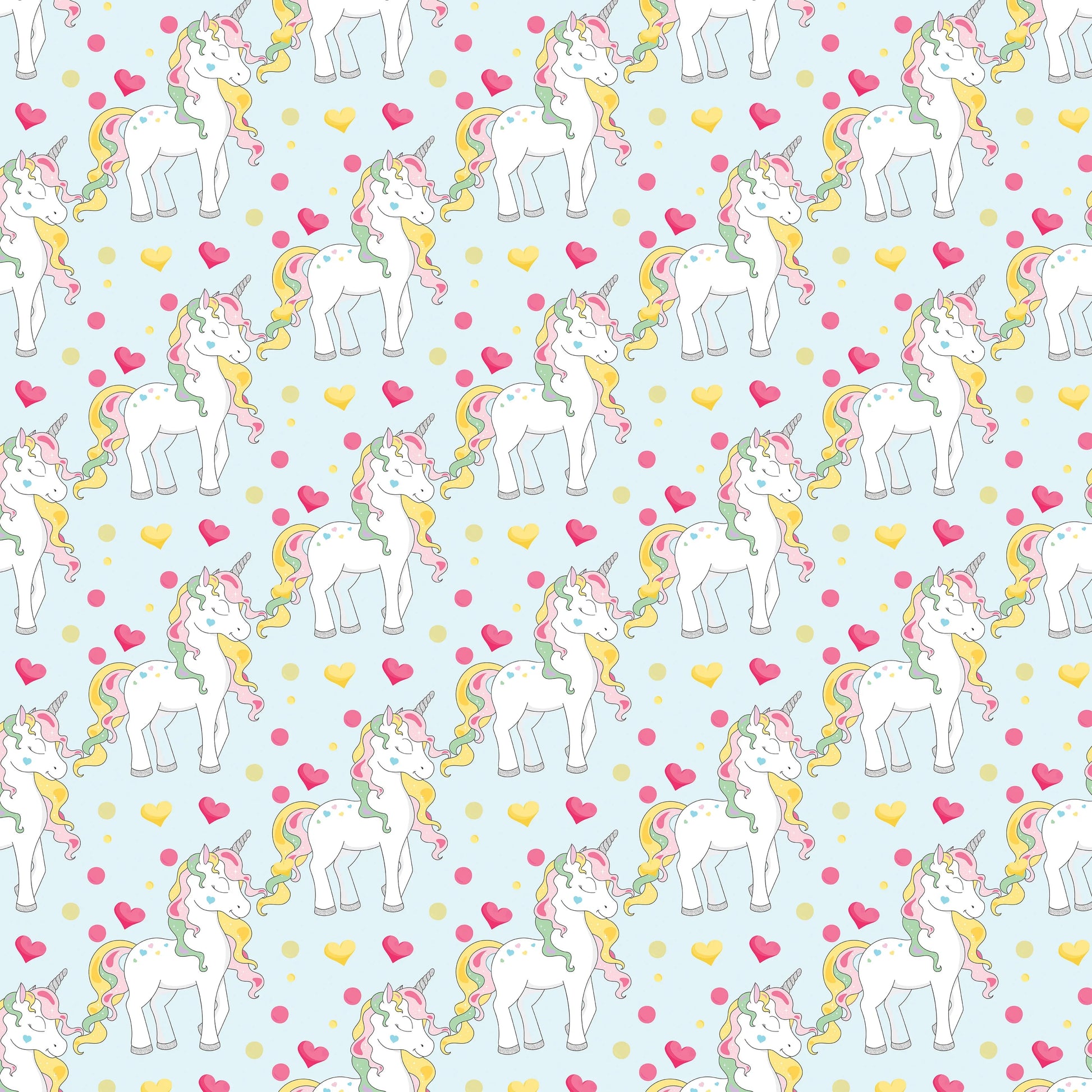 Unicorn Seamless Digital Paper - CraftNest - Digital Crafting and Art