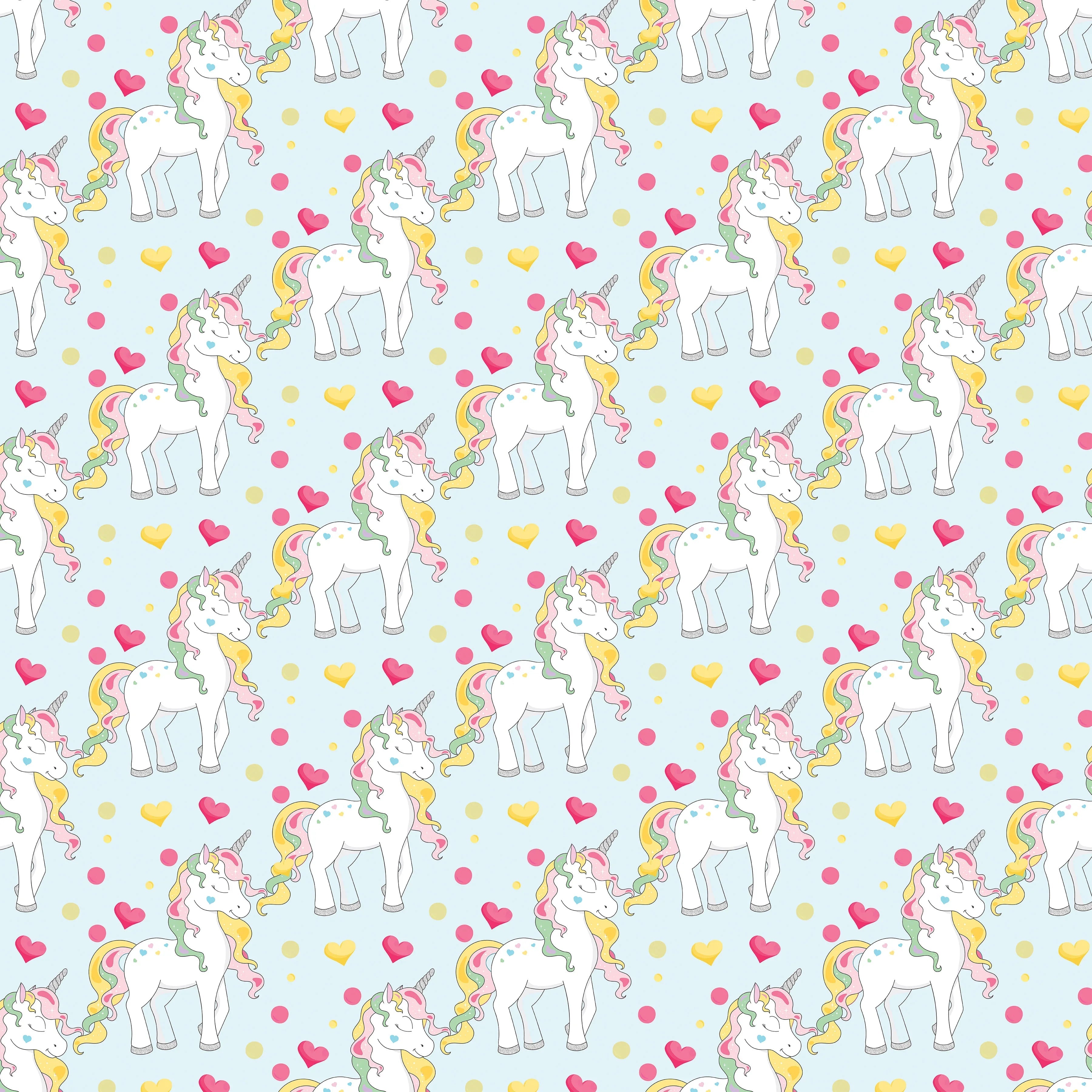 Unicorn Seamless Digital Paper - CraftNest - Digital Crafting and Art