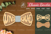 Unique Laser Cut Bowtie SVG Bundle