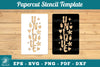 Unique Papercut Stencil Clipart Bundle