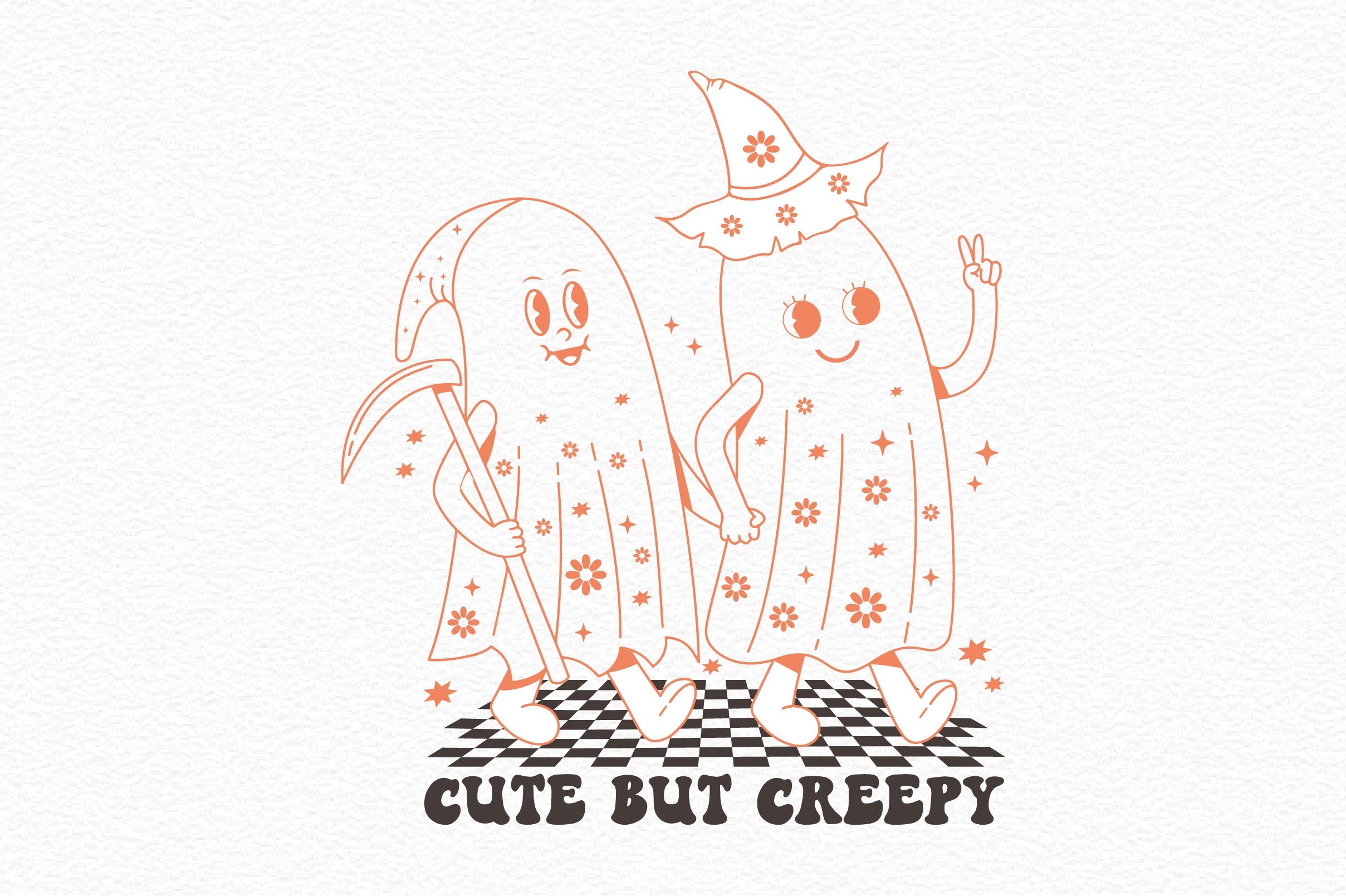 Cute But Creepy Clipart Bundle