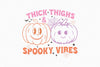 Thick Thighs And Spooky Vibes Clipart Bundle