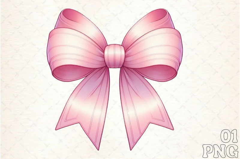 Coquette Bow Clipart Bundle 6 - CraftNest - Digital Crafting and Art
