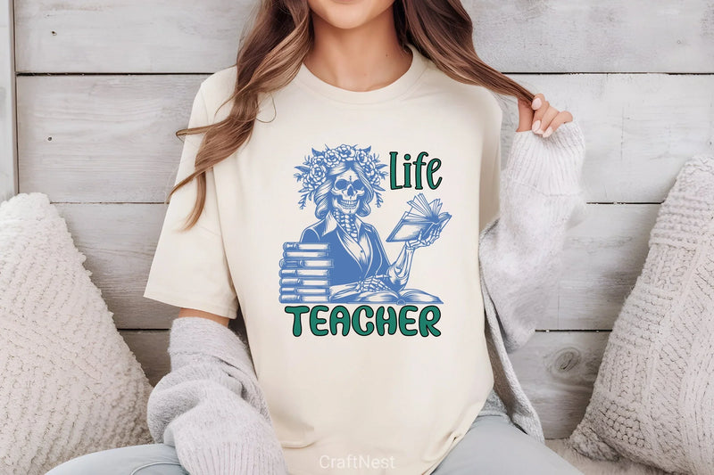 Retro Teacher Clipart Bundle 1 - CraftNest - Digital Crafting and Art