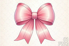 Coquette Bow Clipart Bundle 8 - CraftNest - Digital Crafting and Art