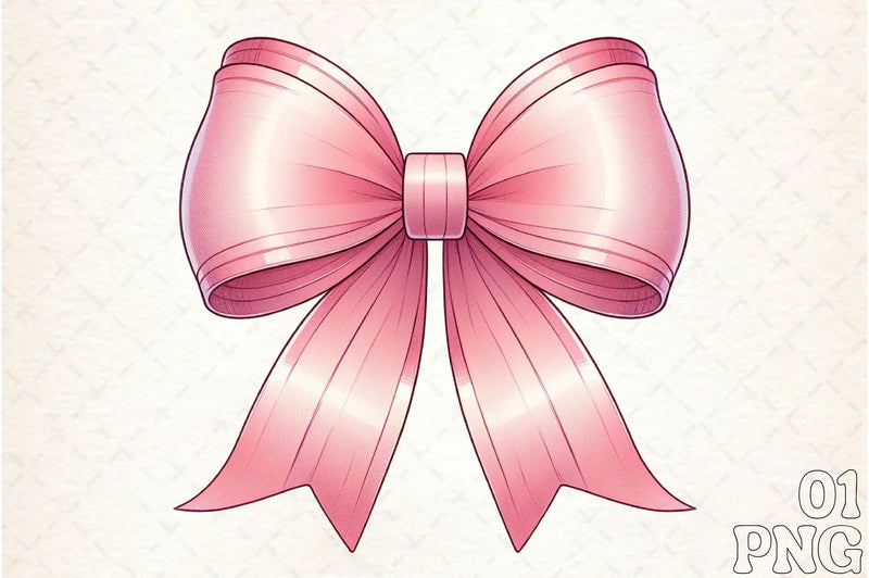Coquette Bow Clipart Bundle 8 - CraftNest - Digital Crafting and Art