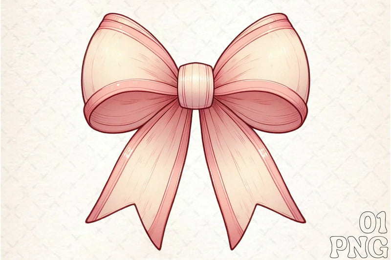 Coquette Bow Clipart Bundle 5 - CraftNest - Digital Crafting and Art